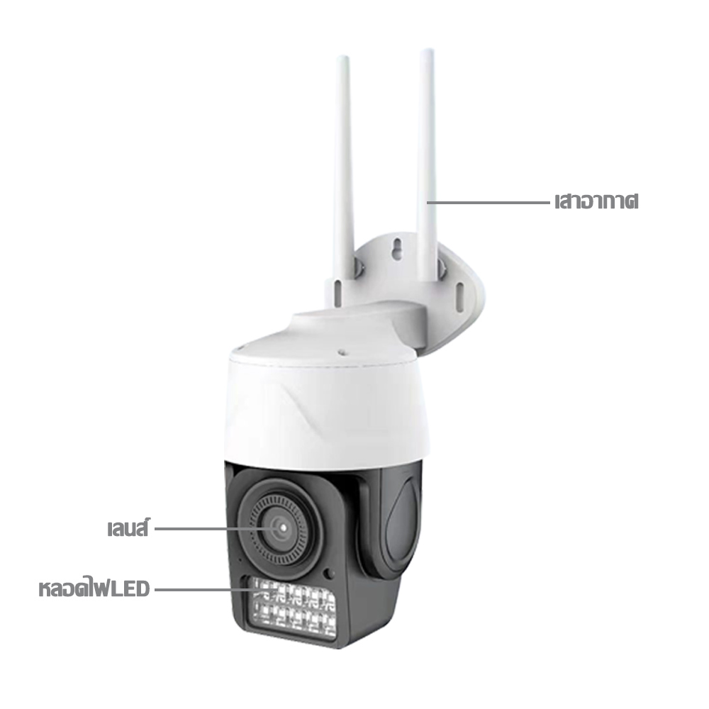 XVISION Professional For Security ชุดกล้องวงจรปิดไร้สาย รุ่น 5M Lite ...