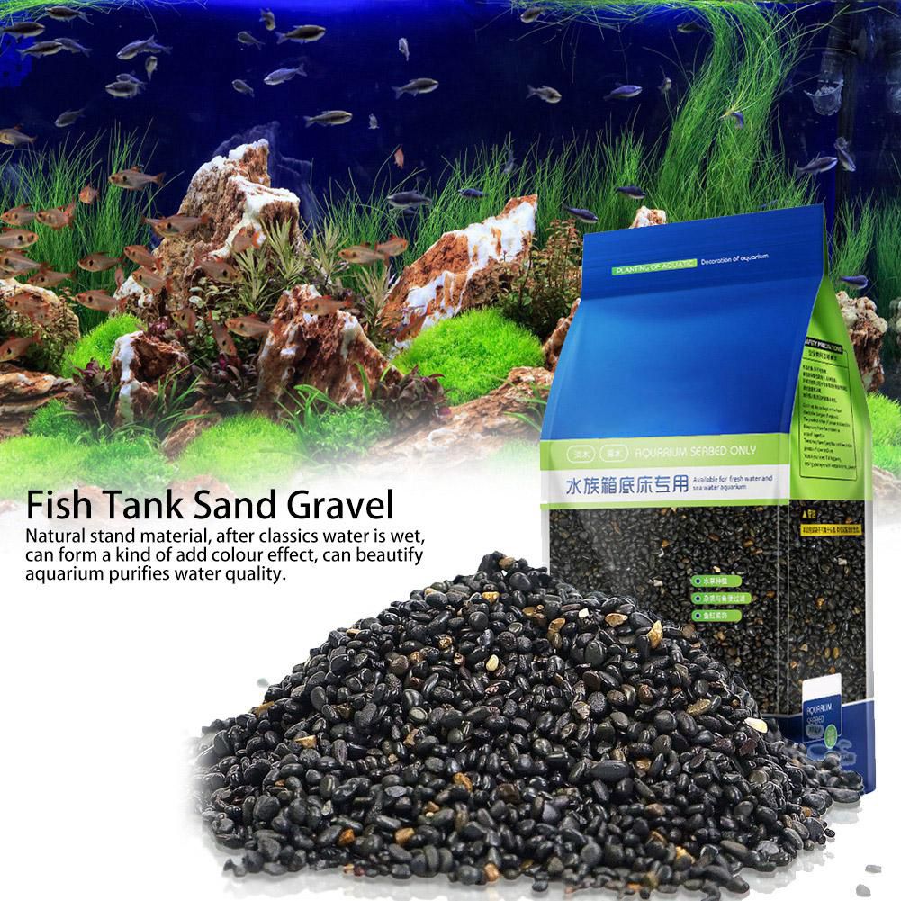 1kg/Bag Aquarium Mini Pebbles Stones Fish Tank Gravel SandBed