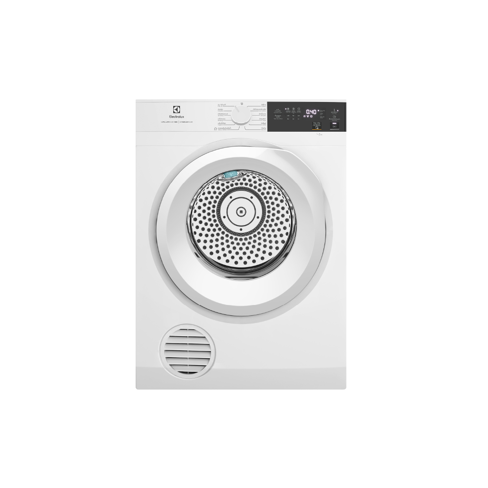 (ส่งฟรี/ไม่ติดตั้ง) Electrolux เครื่องอบผ้าระบบอบลมร้อน รุ่น EDS904H3WC ความจุ 9 กก. UltimateCare 300(แถมขาตั้ง ไม่แถมผ้าคลุม) ราคา 17,890 บาท*ส่งฟรี