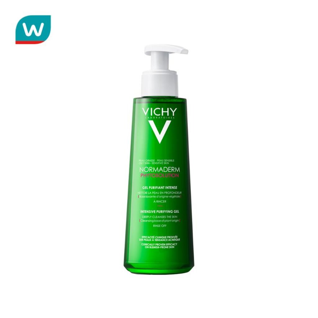 ส่งฟรี Vichy วิชี่ นอร์มาเดิร์ม ไฟโตโซลูชั่น อินเทนซีฟ เพียวริฟายอิ้ง เจล 200 มล  เก็บเงินปลายทาง