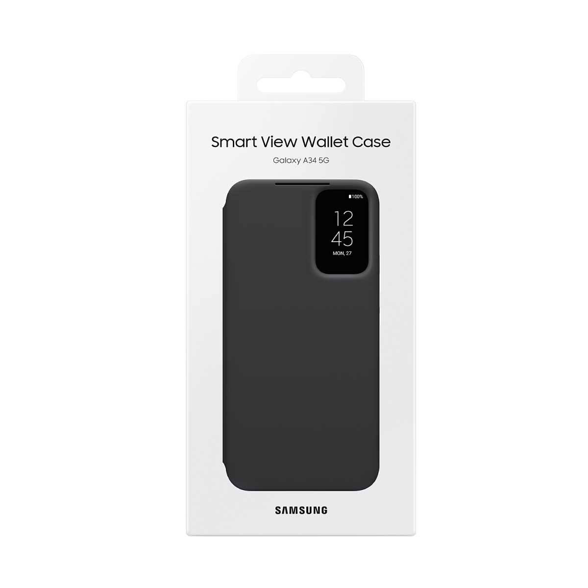 Samsung View Wallet Case for Galaxy A34 - Black