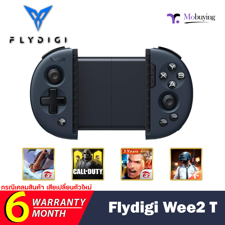 จอยเกมมือถือ Flydigi Wee2T เป็นจอยและเมาส์ในตัวเดียว รองรับมือถือทุกรุ่น IOS, ANDROID (รับประกันสินค้า) เล่นเกม Pubg/Rov/Free Fire/ROS/Contra/Errant
