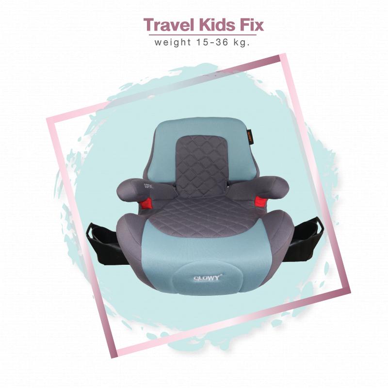 ส่วนลด Glowy บูสเตอร์ซีท คาร์ซีท Travel Kids Fix สำหรับเด็ก 4-12 ปี สี : น้ำเงิน ส่วนลด Glowy บูสเตอร์ซีท คาร์ซีท Travel Kids Fix สำหรับเด็ก 4-12 ปี สี : น้ำเงิน