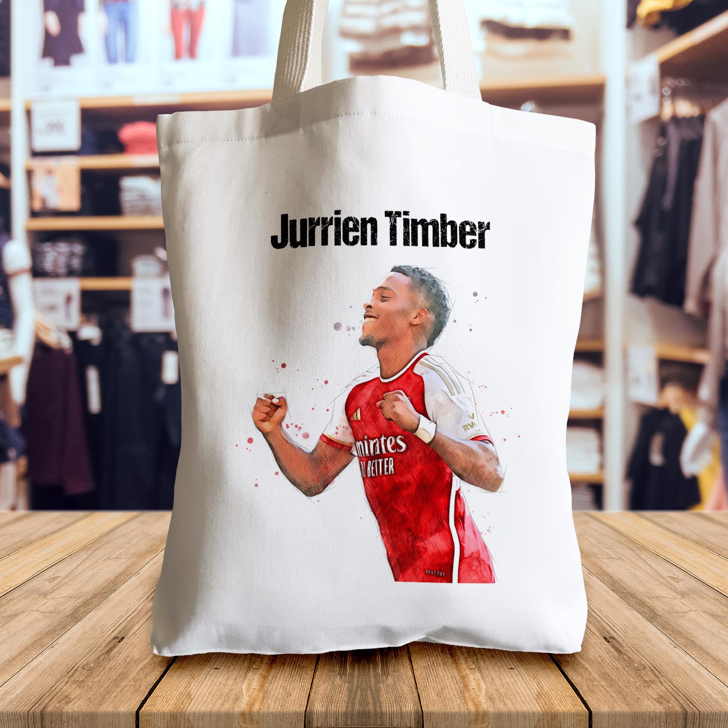 Arsenal Tote Bag (Landscape) - 1988 Home