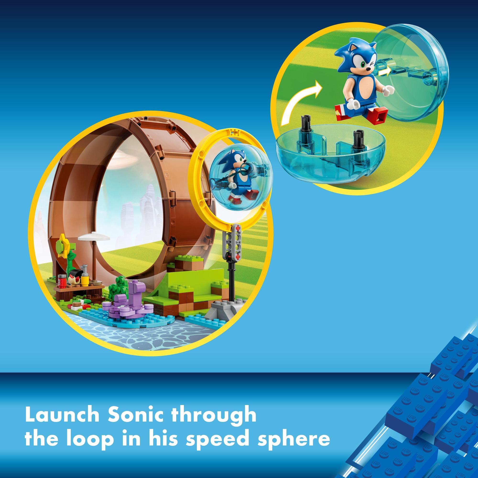 เลโก้ LEGO Sonic 76994 Sonic's Green Hill Zone Loop Challenge