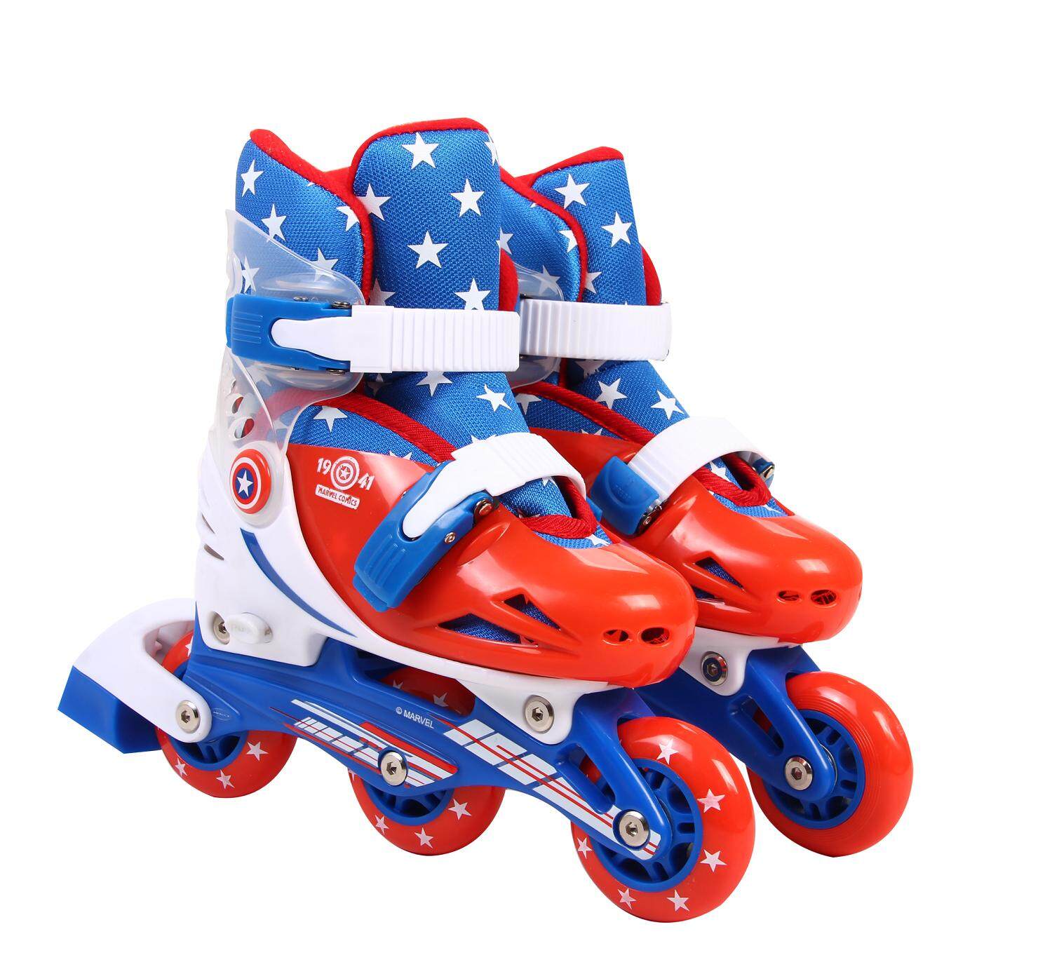 Inline Skate Combo Set - Captain Americanชุดรองเท้าสเก็ตกัปตัน อเมริกา