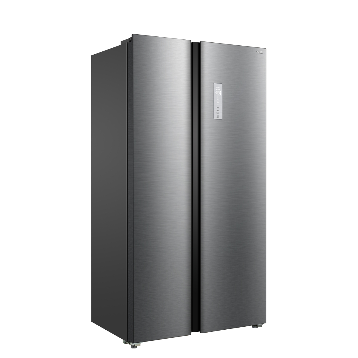 [ผ่อน 0% นาน 10 เดือน] NEW TCL ตู้เย็น Side by Side ระบบ Inverter No frost ขนาด 505L / 17.5Q รุ่น P505SBN พร้อมแผงควบคุมระบบดิจิตอล ประหยัดไฟ ความจุสูง
