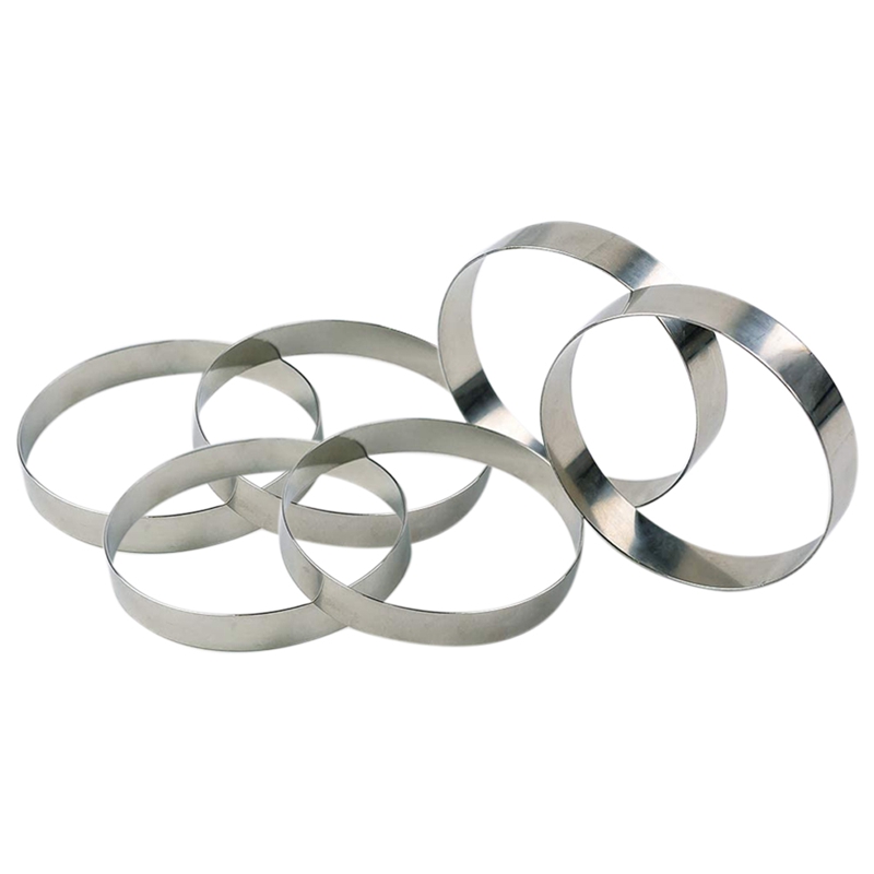 Cornbread Ring Maker Muffin Ring Egg Pancake Ring British Stainless Steel Tart Ring Pastry ...