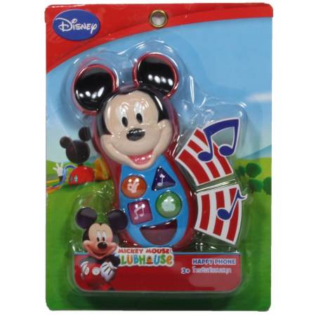 Disney ของเล่น โทรศัพท์มิกกี้เม้าส์ ดนตรี Happy Phone Mickey Mouse MK9609