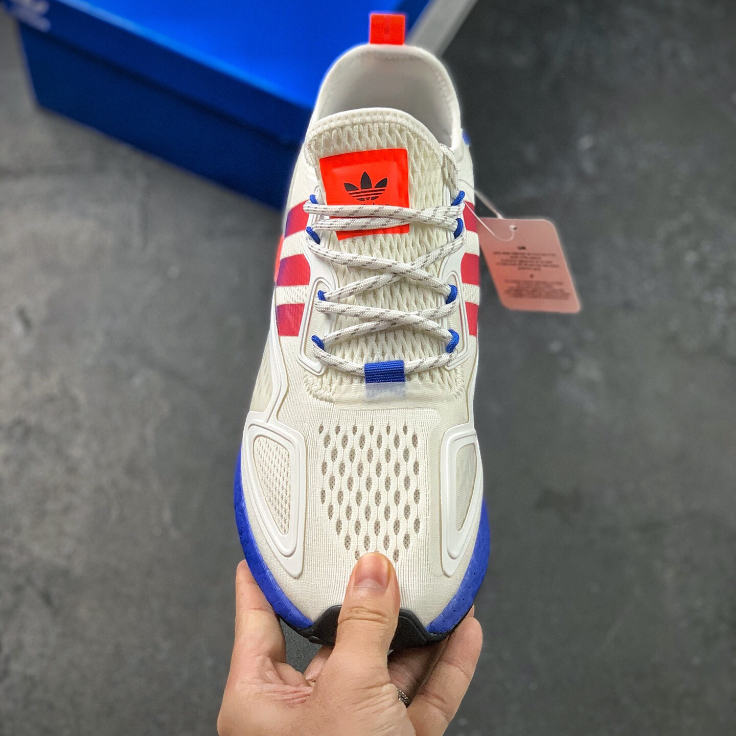 AUTHORIZED STORE ADIDAS ORIGINALS ZX 2K BOOST RUNNING SHOES FV9996