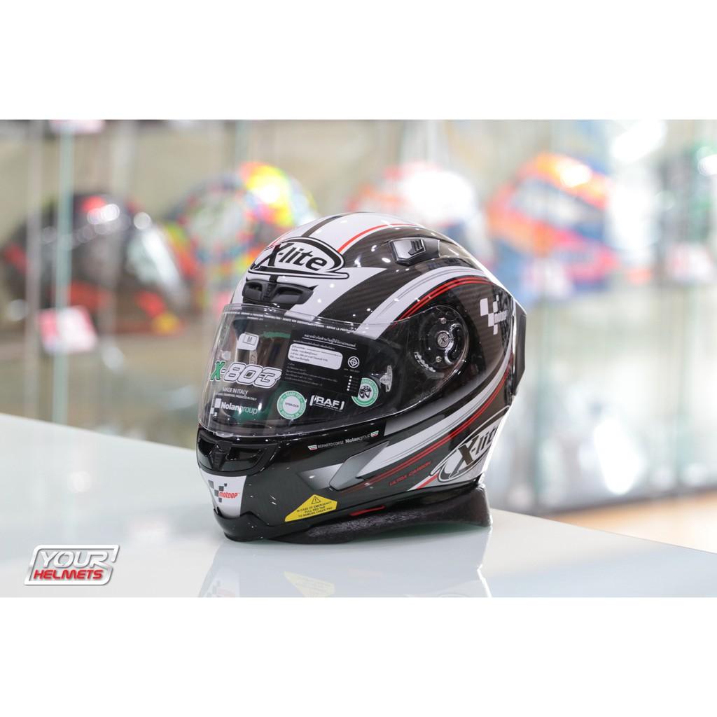 หมวกกันน็อค X-LITE HELMETS X-803 ULTRA CARBON MOTO