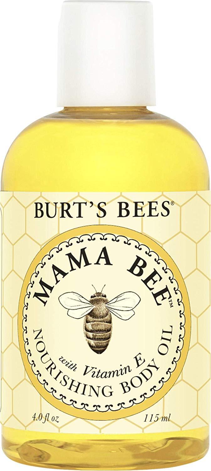 Burt's Bees 100% Natural Mama Bee Nourishing Body Oil, 4 Fl Oz