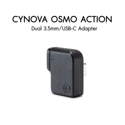 CYNOVA Osmo Action Dual 3.5mm/USB-C Adapter