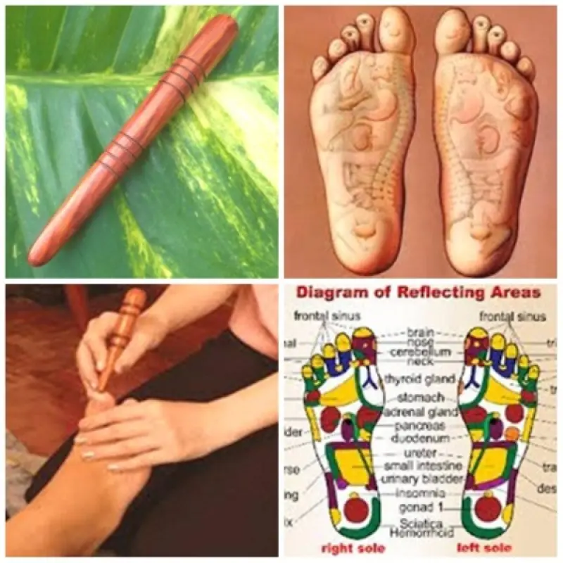ภาพสินค้าเซ็ท3 ชิ้น ไม้นวดกดจุด ไม้นวดเท้า ไม้กัวซารูปนก ไม้กดจุดกากบาท ไม้นวดสุขภาพ ทำจากไม้แดง Wooden Foot Spa Therapy Thai Massage Health Relaxation Wood Stick Tools จากร้าน Waraphornshop บน Lazada ภาพที่ 9
