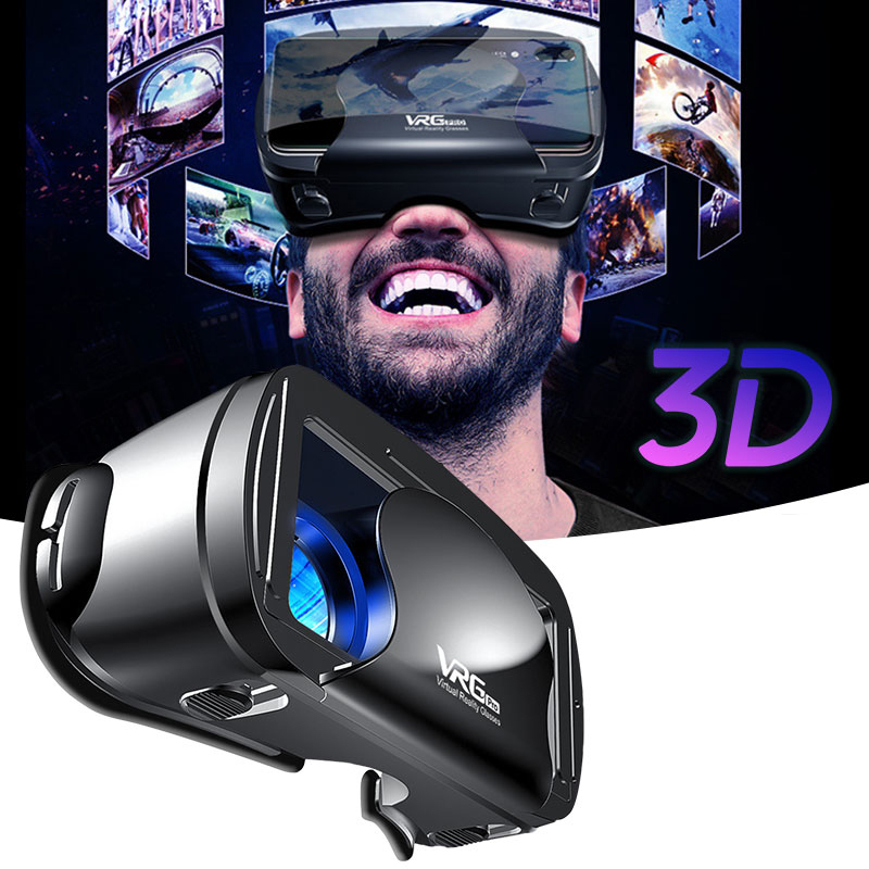 Original VRG Pro 3Dแว่นVR Virtual Realityเต็มรูปแบบหน้าจอภาพมุมกว้างแว่นVRสำหรับ5ถึง7นิ้วสมาร์ทโฟนแว่นตาอุปกรณ์