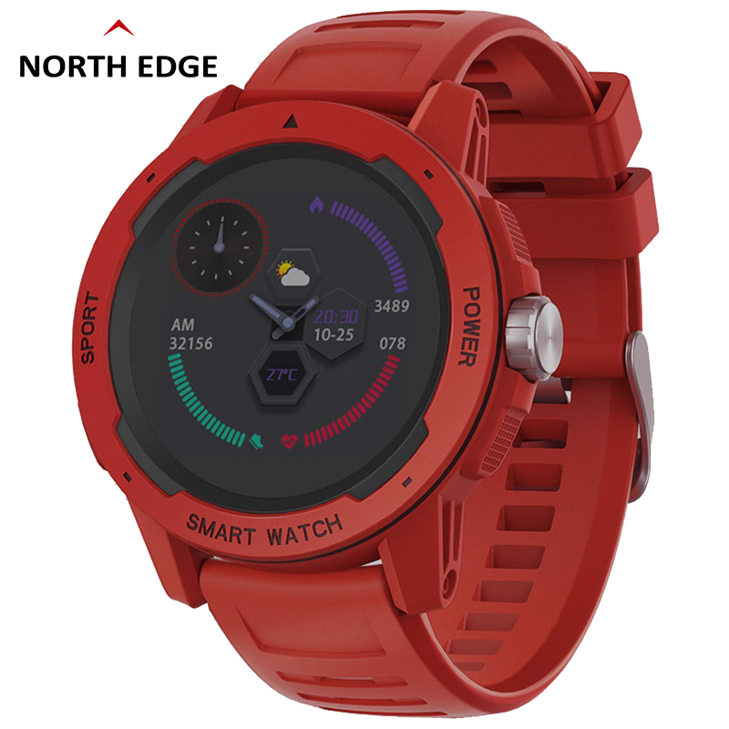 NORTH EDGE MARS2 Men's Watch Original Waterproof IP68 Outdoor Digital Sports Watch
