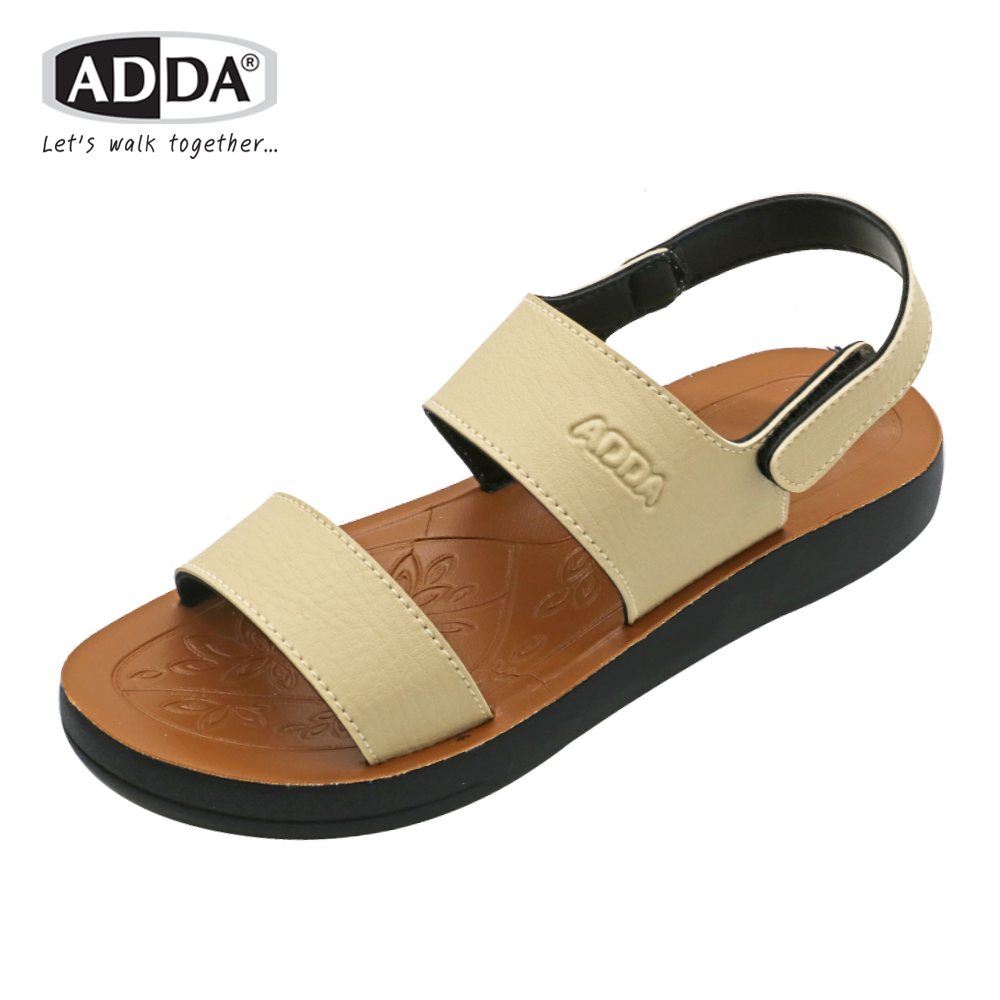 ADDA รองเท้าแตะ รองเท้าลำลอง สำหรับผู้หญิง แบบรัดส้น รุ่น 93W01W1 (ไซส์ 4-7)