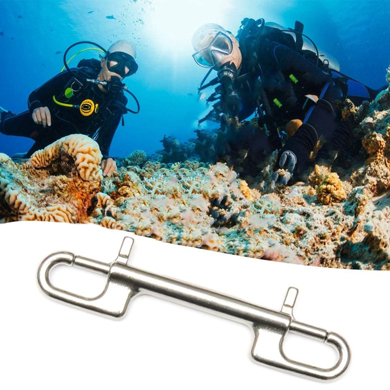 Extend up to 36" #OG-119 OTG Scuba Diving Plastic Snap Deluxe Retractor w/ Lock 