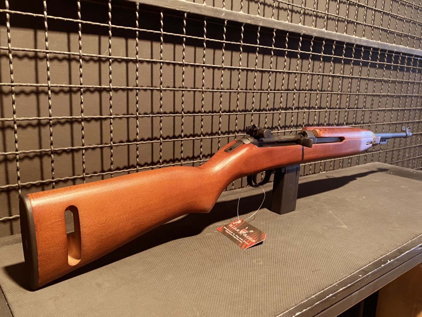 Airsoft M1A1 Carbine รุ่นพานท้ายเต็ม ไรเฟิลของสหรัฐยุค 1942 WWII ระบบ