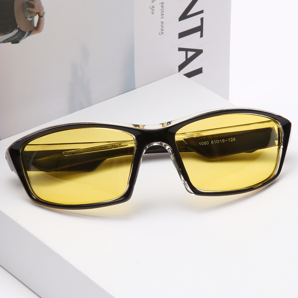 Longkeeper Polarized Night Vision Glasses For Driving Men Classic Fashion Yellow Lens Anti Glare 3932