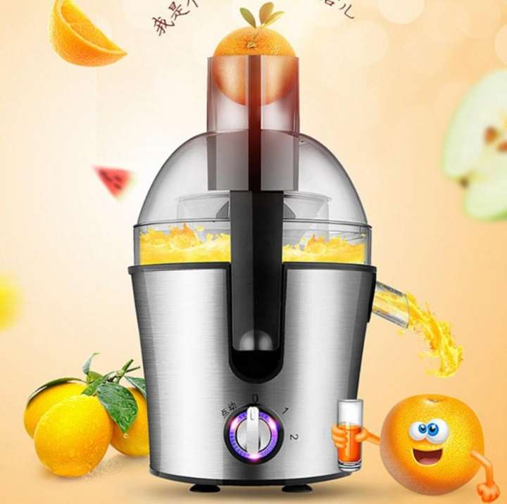 Electric Juice Extractor เครื่องคั้นน้ำผักผลไม้แบบแยกกากคุณภาพสูง - Silver