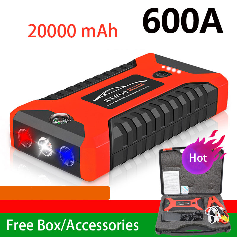 Bit Cheaper Bit cheaper แบตเตอรี่รถยนต์ฉุกเฉิน 99800MAH สามารถจ่ายไฟ 12V สามารถ ...