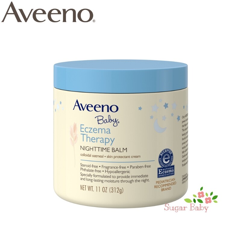 ซื้อที่ไหน Aveeno Baby® Eczema Therapy Nighttime Balm บาล์มบรรเทาอาการคันผิวสำหรับเด็กทารก
