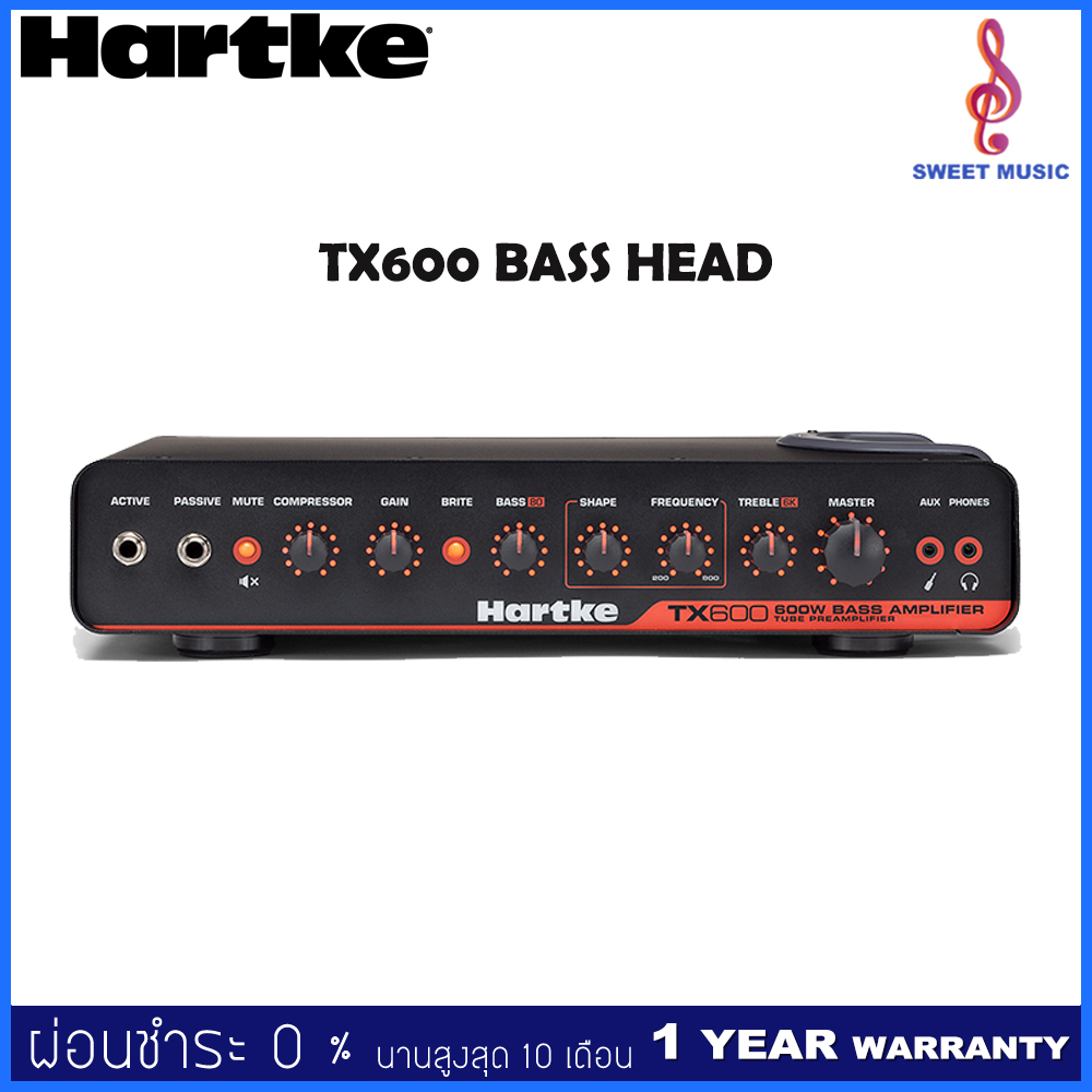 หัวแอมป์เบส HARTKE TX600 BASS HEAD