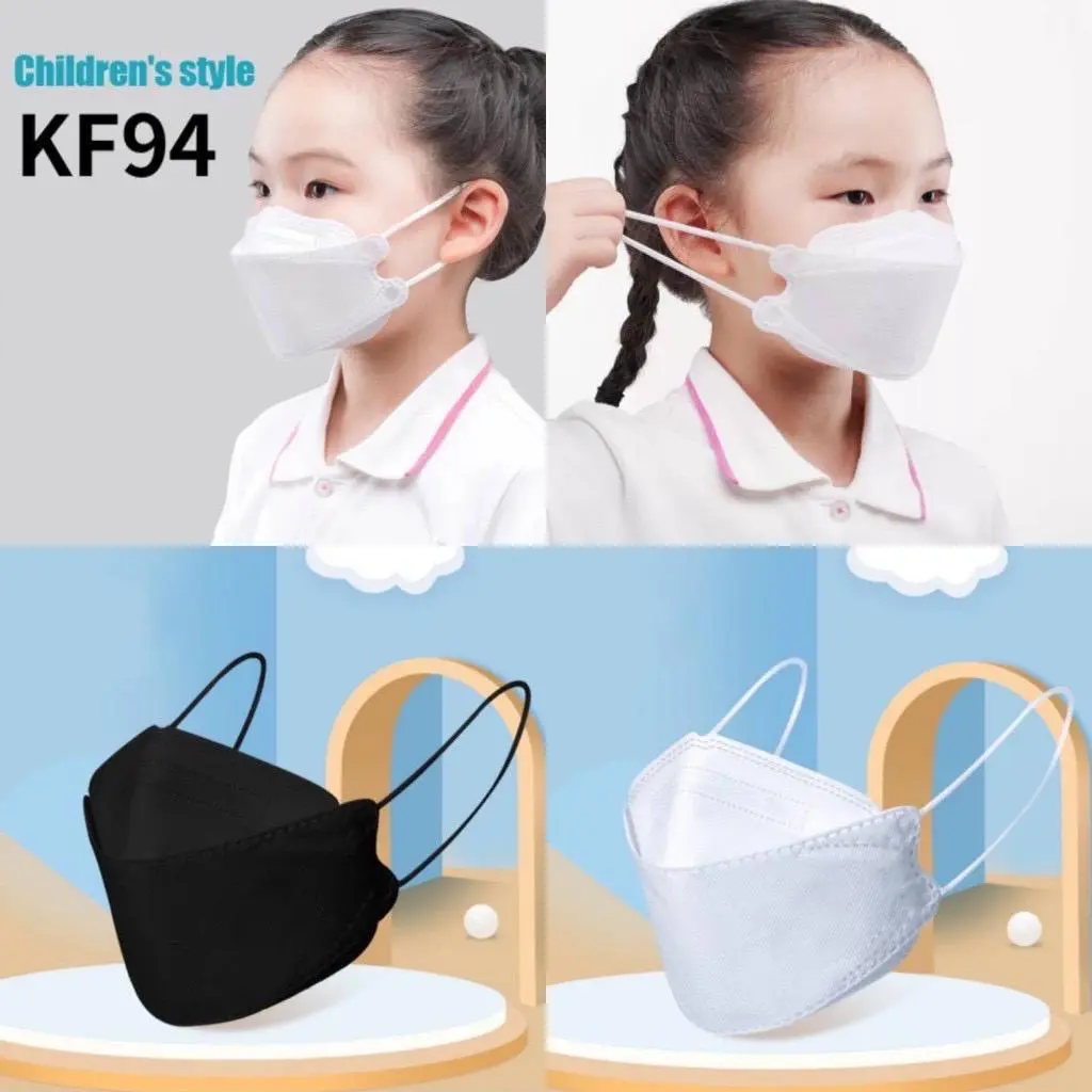 KF94 Kids Mask หน้ากากอนามัยสำหรับเด็ก (10ชิ้น) มี 6 สี แมสทรงเกาหลี 3D แมสเด็ก 📦พร้อมส่ง📦