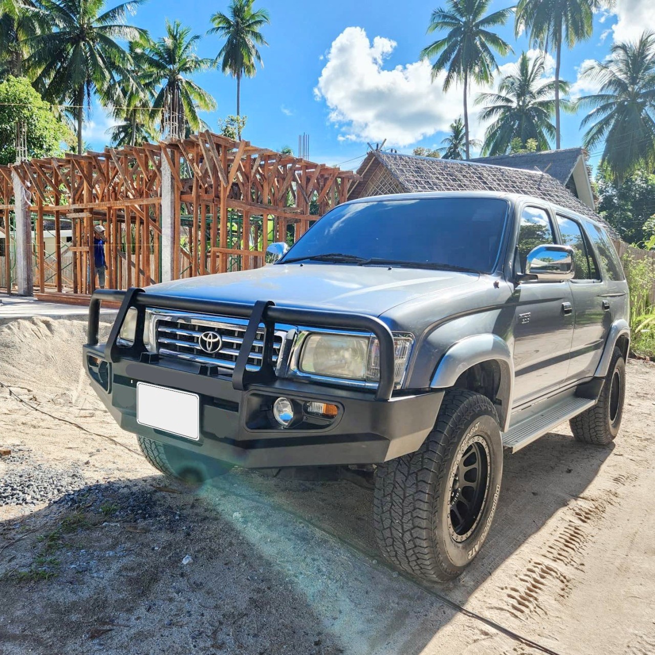 กันชนหน้า3เขา Sport Rider กันชนหน้าออฟโรดสามเขา toyota sport rider bull ...