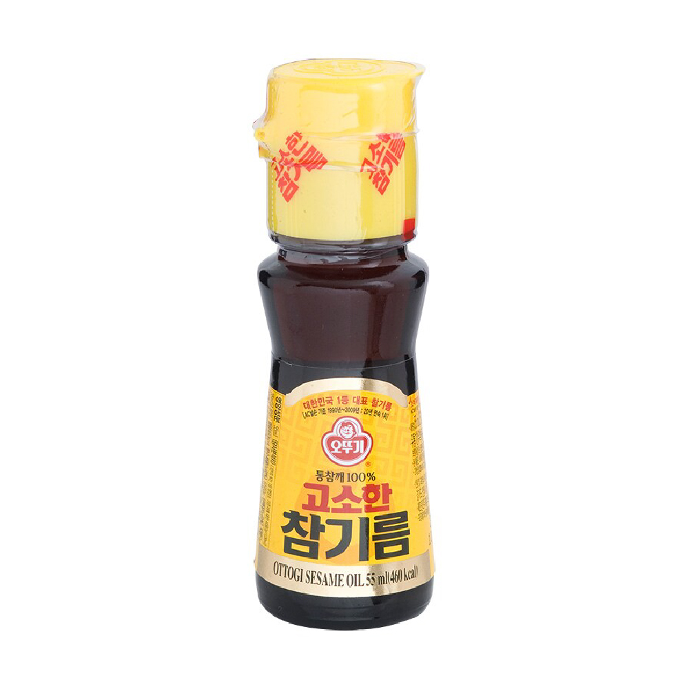 โอโตกิ น้ำมันงา 55 มล. เครื่องปรุงเกาหลี Ottogi Sesame Oil 55 ml. แตงกวาญี่ปุ่น น้ำมันงาเกาหลี น้ำมันงาคั่ว นำมันงา