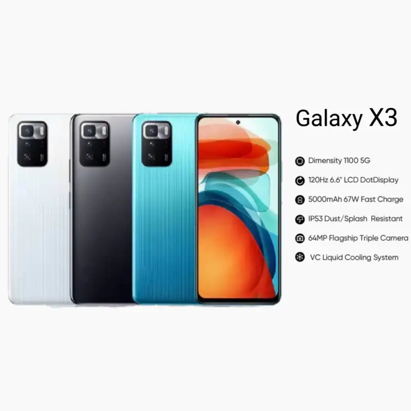 ภาพหน้าปกสินค้าSansung Galaxy X3 โทรศัพท์มือถือของดี สมาร์ทโฟน 8GB+256GB HD จอ 6.3 นิ้วเต็มหน้าจอ ปลดล็อคลายนิ้วมือ แบตเตอรี่ 5100 mAh มือถือราคาถูก จากร้าน Next  phone บน Lazada