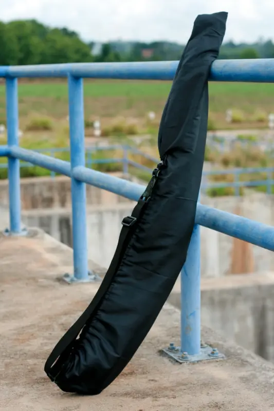 ภาพหน้าปกสินค้าถุงผ้าใบคลุมปืนยาว สีดำล้วน "วัสดุ บาง เบา ไม่กันน้ำ" (สีดำล้วน ไม่กันน้ำ) 2 จากร้าน KONDERNPA-SAILA บน Lazada