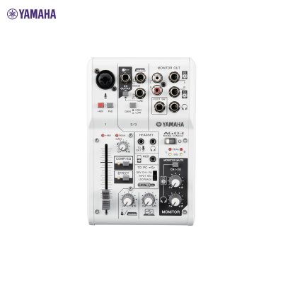 ดูภาพ YAMAHA AG03 MIXING CONTROL มิกซ์เซอร์อินเตอร์เฟส ยามาฮ่า รุ่น AG03 เพิ่มเติม YAMAHA AG03 MIXING CONTROL มิกซ์เซอร์อินเตอร์เฟส ยามาฮ่า รุ่น AG03