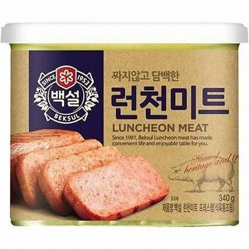 [Original] 런천미트 CJ Luncheon Meat (แฮมกระป๋อง) 340g