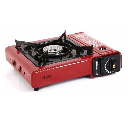 OTTO เตาแก๊สปิคนิค รุ่น GS-800 ( พร้อมกระเป๋า ) - Red เตาแก๊สปิคนิค เตาแก๊สปิคนิคพกพา เตาแก๊สปิคนิคราคาถูก เตาแก๊สปิคนิคลาซาด้า เตาแก๊สหัวเดี่ยว เตาแก๊สกระป๋อง เตาแก๊สเดินป่า เตาแก๊สแค้มปิ้ง เตาสนามเดินป่า เตาแก๊สปิคนิคพกพา มีตัวล็อคกระป๋องแก๊ส