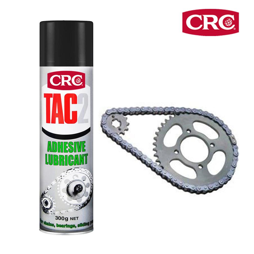 โปรโมชั่น CRC TAC2 Adhesive Lube สเปรย์หล่อลื่นโซ่ มอเตอร์ไซค์/บิ๊กไบค์