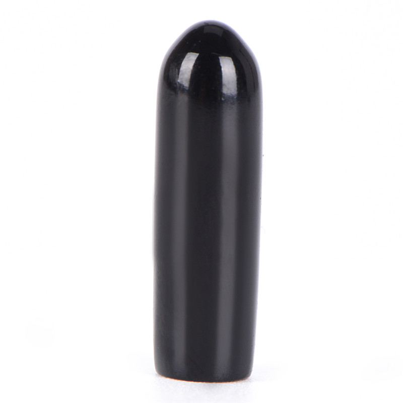 New 10pcs black rubber end caps for 4 lines quad stunt kite fixed parts 3/4/5/6/7/8mm