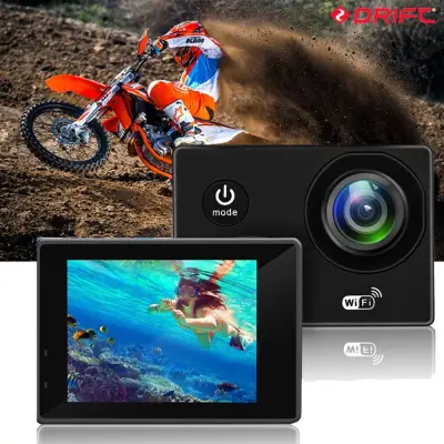 กล้องแอ็คชั่นแคม กล้องกันน้ำ Warerproof Sport Action CamCorder Ultra HD 4K มี WiFi กล้องกันน้ำมอไซน์ HD เชื่อมต่อWiFi Sport Action Waterproof Camera