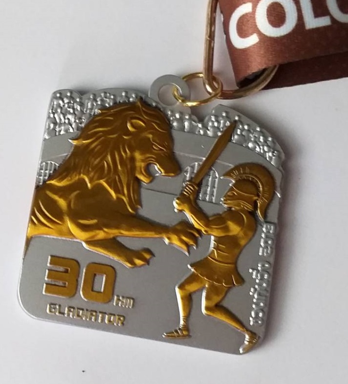 โคลอสเซียม (Colosseum) - Virtual run งานวิ่ง วิ่งเอง วิ่งแถวบ้าน เหรียญวิ่ง เหรียญรางวัล เหรียญสร้างแรงบันดาลใจในการวิ่ง