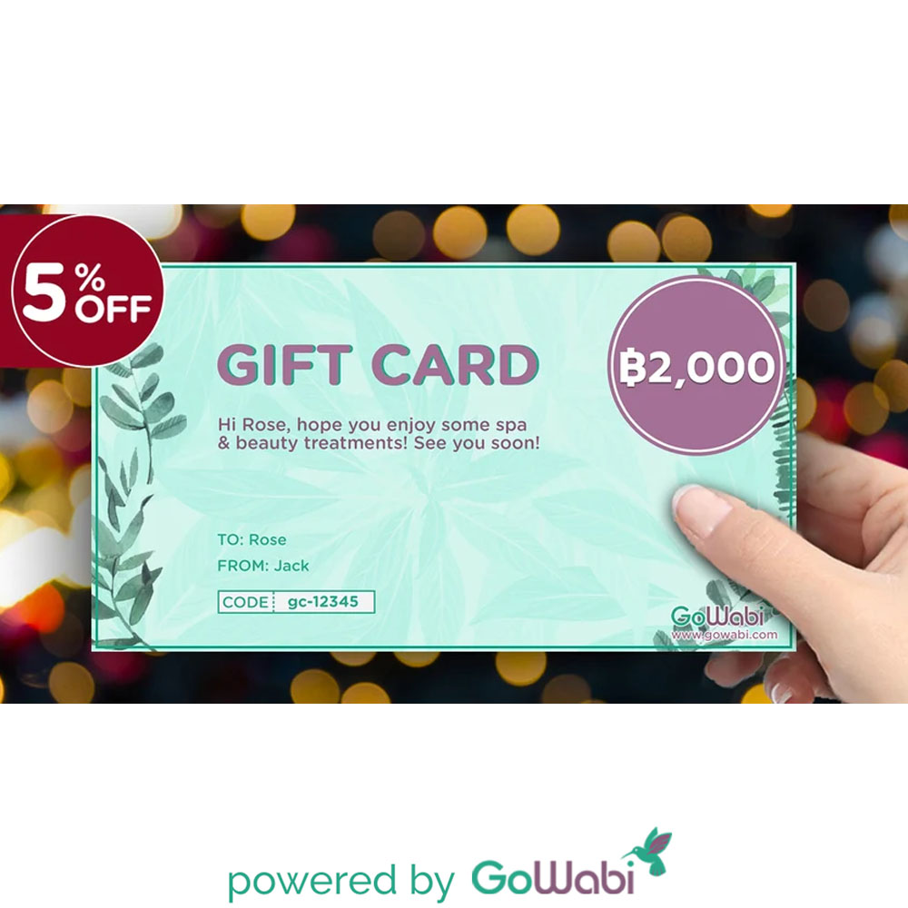 [GoWabi Gift Card] บัตรกำนัลโกวาบิ มูลค่า 20,000 บาท