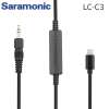 Saramonic LC-C35 Locking 3.5mm Male Connector to Apple Certified Lightning Output Cable for Select Saramonic Microphones including the LavMic, SR-WM4C, UwMic9, UwMic10 and UwMic15