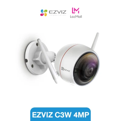 EZVIZ C3W color night vision Pro ภาพคมชัด4MP กล้องวงจรปิด ภาพสีตลอดวันและกลางคืน | รับประกัน 2 ปี