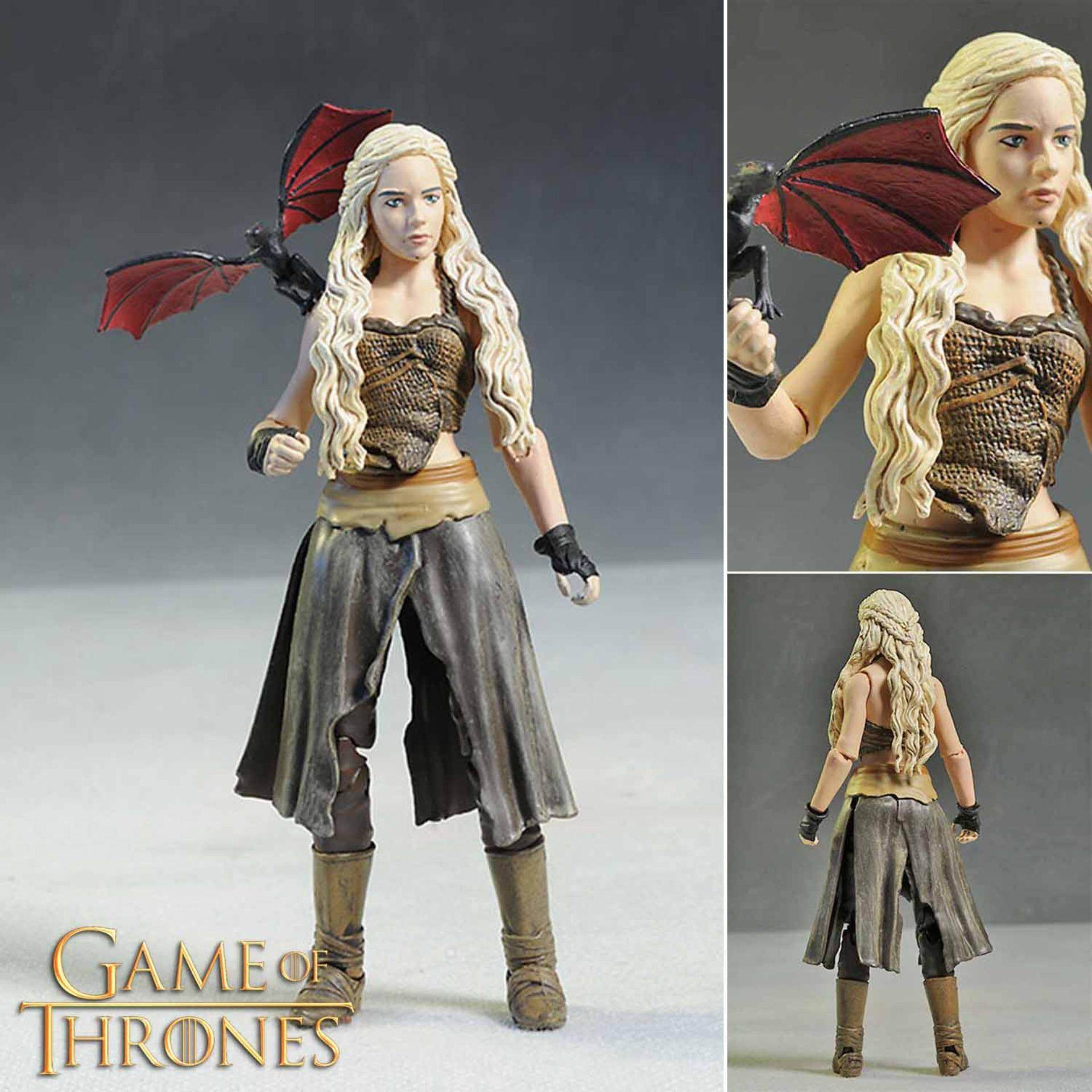 Model โมเดล งานแท้ 100% HBO Funko Legacy จาก Game of Thrones มหาศึกชิงบัลลังก์ Daenerys Targaryen แดเนริส ทาร์แกเรียน Emilia Clarke เอมิเลีย คลาร์ก Ver Figma ฟิกม่า Anime ขยับแขน-ขาได้ ของขวัญ Gift อนิเมะ การ์ตูน มังงะ Doll ตุ๊กตา manga Figure ฟิกเกอร์