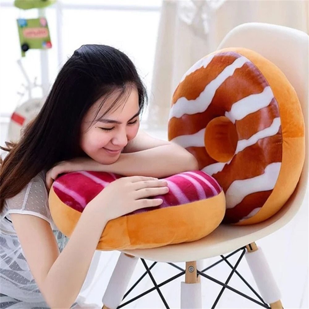 Plush Pillow Donut Pillow For Women Yummy Donut Pillow Doughnut