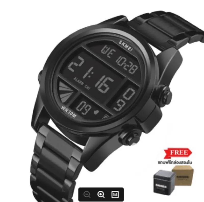 ภาพหน้าปกสินค้าSKMEI 1448 Sport Watch 100% ส่งเร็ว พร้อมกล่องครบเซ็ท ตั้งเวลาไทยแล้ว นาฬิกาข้อมือผู้ชาย จับเวลา ตั้งปลุกได้ ไฟ LED จากร้าน NINE FACE บน Lazada
