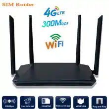 ภาพขนาดย่อของภาพหน้าปกสินค้า4G WIFI เร้าเตอร์ เราเตอร์ใส่ซิม เร้าเตอร์ไวไฟ ใส่ซิม 4G ไวไฟเร้าเตอร์ ราวเตอร์ใส่ซิม ไร้สาย ใช้ได้ทุกเครือข่าย ซิมเราท์เตอร์ 4G Sim Card Wifi Router 300Mbps Wireless Router 4G Wireless SIM Router โมบายไวไฟ เราเตอร์ไร้สาย เร้าเตอร์ใสซิม จากร้าน porporok บน Lazada