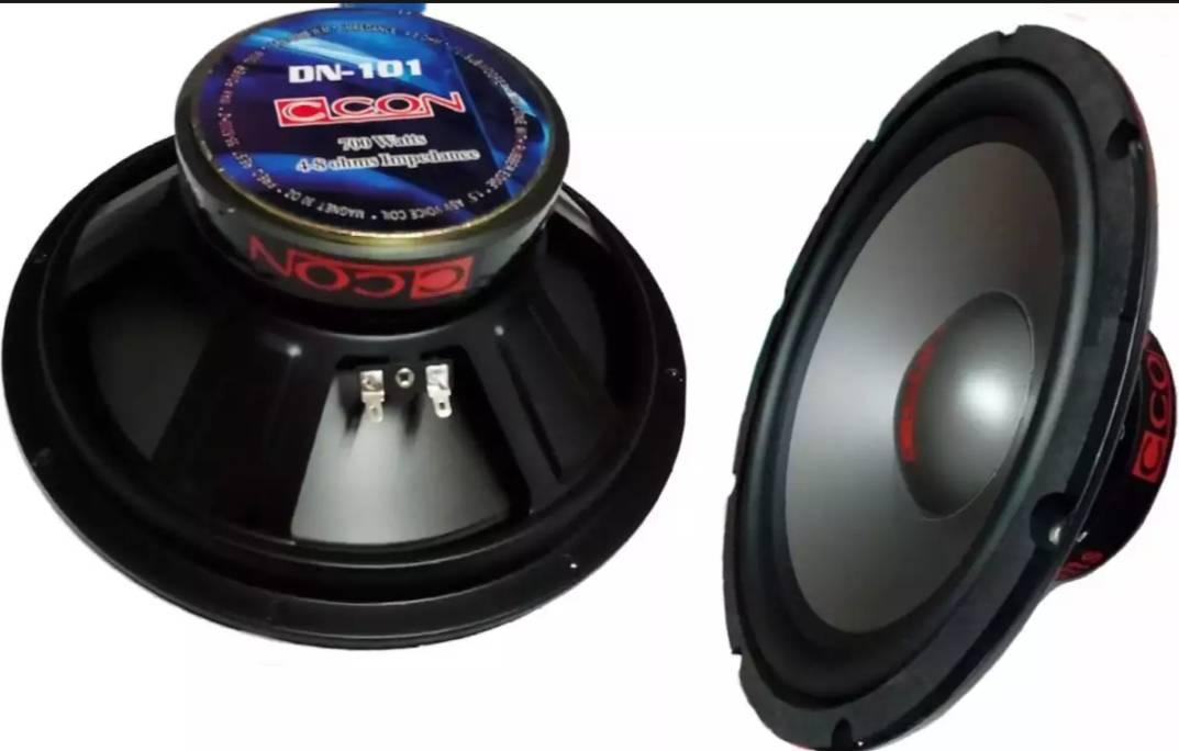 ดอกลำโพง 10นิ้วซับขอบอ่อน 700 วัตต์4-8 Ohms SUB Wooffer รุ่น CCON DN-101 เเพ็ดคู่