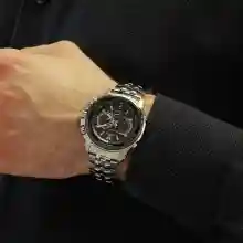 ภาพขนาดย่อของภาพหน้าปกสินค้าCASIO Stainless Steel EDIFICE EQW-M710DB-1A นาฬิกา คาซิโอ้ รุ่นยอมนิยม ราคาพิเศษ แนวแฟชั่น จากร้าน Black7 บน Lazada