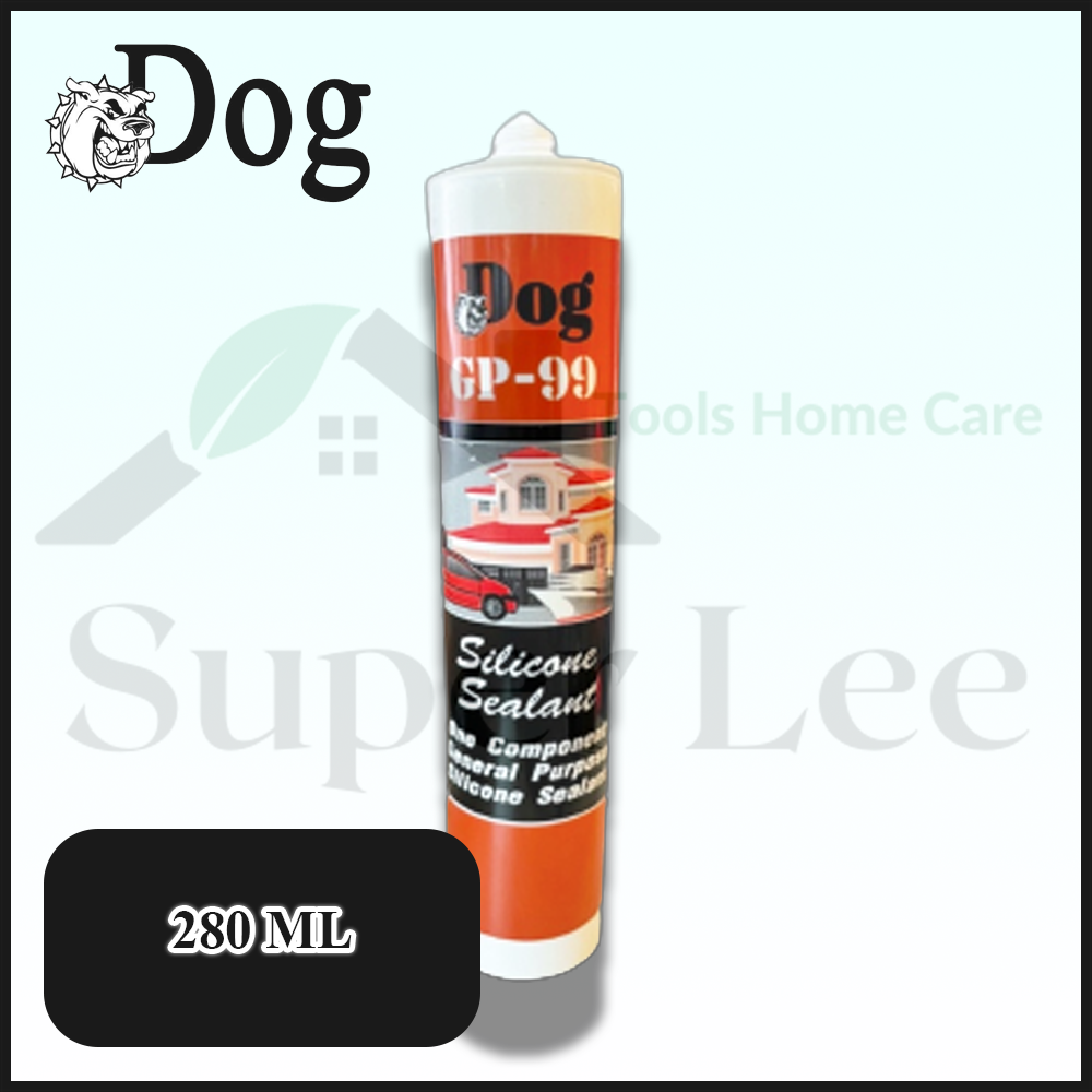 DOG Silicone Sealant 280 ML ซิลิโคน ซิลิโคนแห้งเร็ว ซิลิโคนอเนกประสงค์ ...